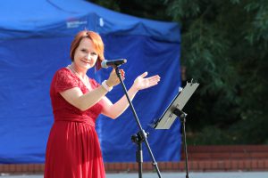 Katarzyna Wieczorek i Kwartet Smyczkowy Folusz wystąpili w Parku Przyjaźni