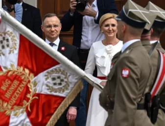 Prezydent Andrzej Duda z małżonką Agatą Kornhauser-Dudą