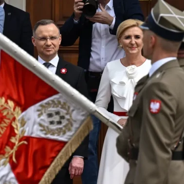 Prezydent Andrzej Duda z małżonką Agatą Kornhauser-Dudą