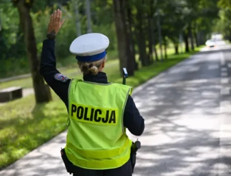 Policjantka drogówki