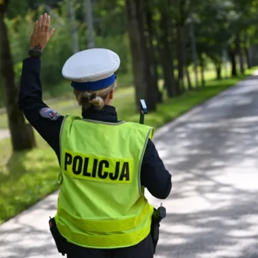 Policjantka drogówki