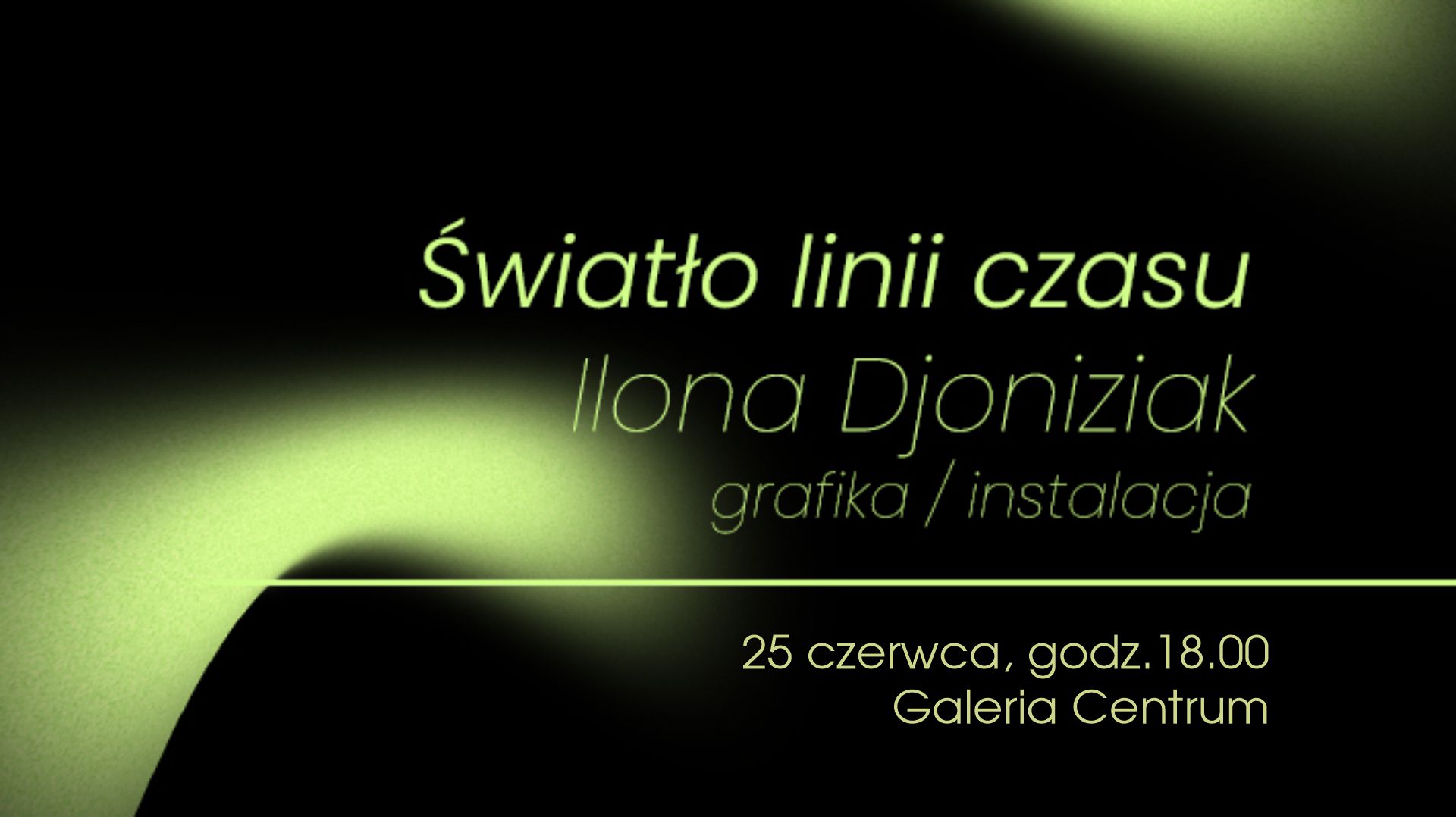 Światło linii czasu
