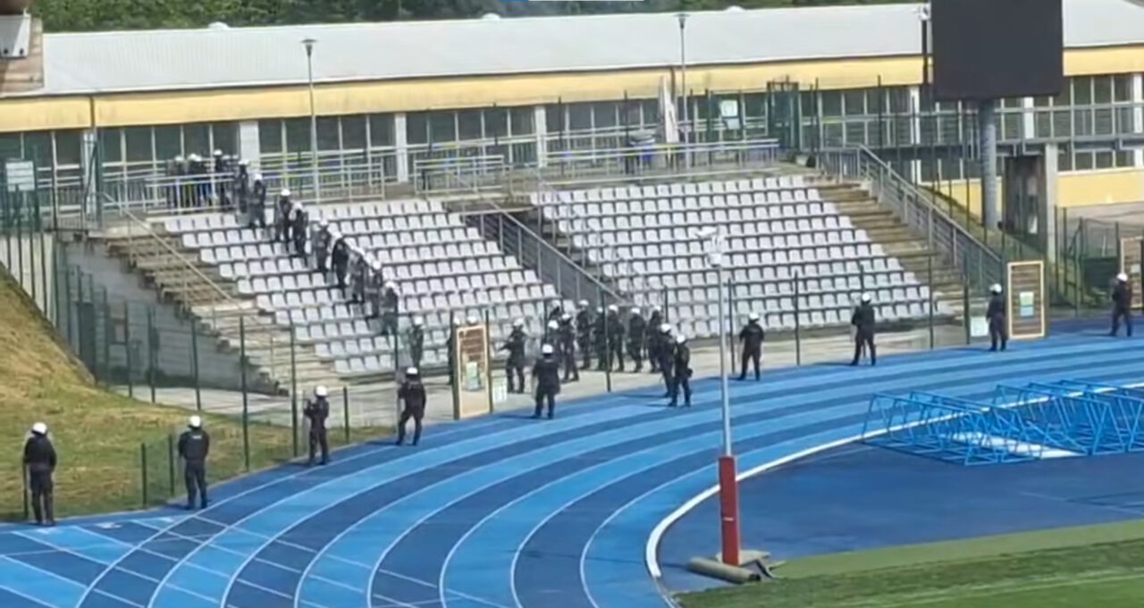 Ćwiczenia policja kalisz