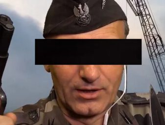 Wojciech Olszański Jaszczur zatrzymany
