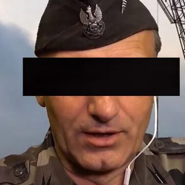 Wojciech Olszański Jaszczur zatrzymany