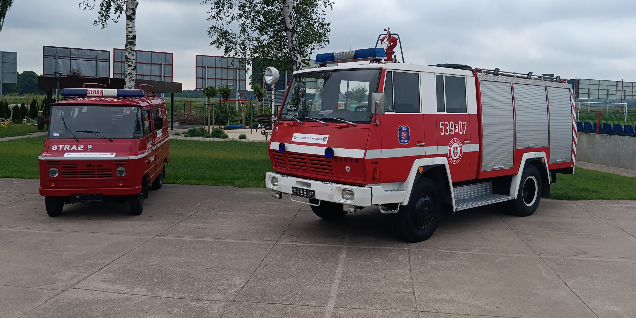 wozy strażackie mołdawia