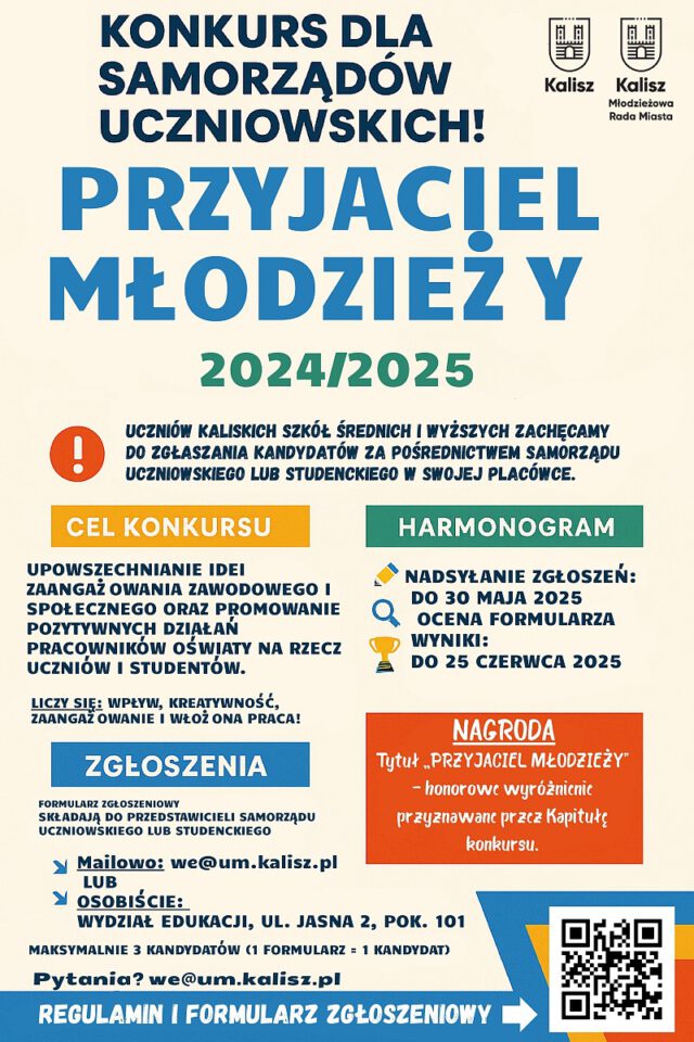 Przyjaciel młodzieży Kalisz 2025
