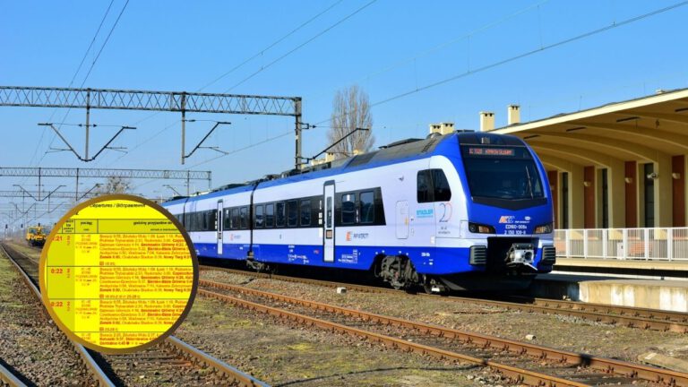 PKP rozkład jazdy Kalisz