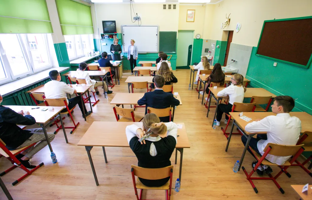 Egzamin ósmoklasisty.