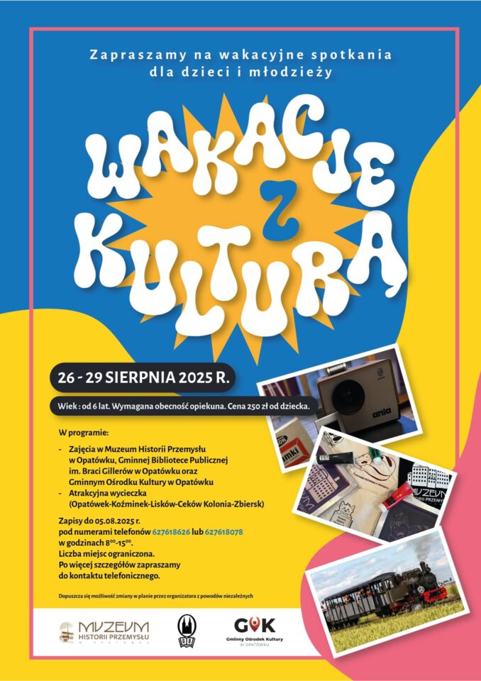 Wakacje z kulturą opatówek