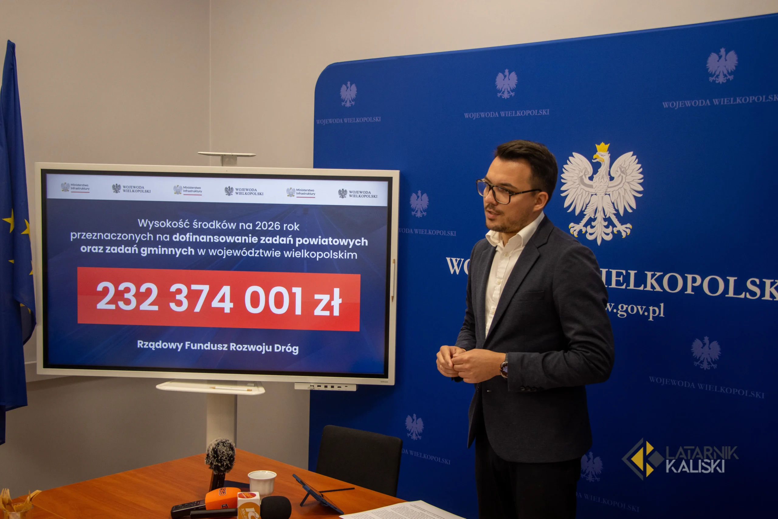 Szymon Wdowczyk, dyrektor Urzędu Wojewódzkiego delegatury w Kaliszu