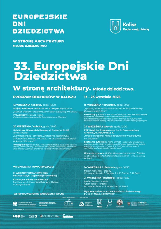 Europejskie Dni Dziedzictwa Kalisz