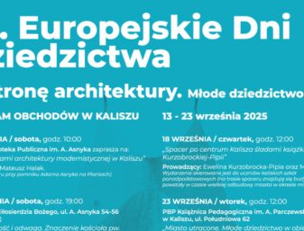 Europejskie Dni Dziedzictwa Kalisz