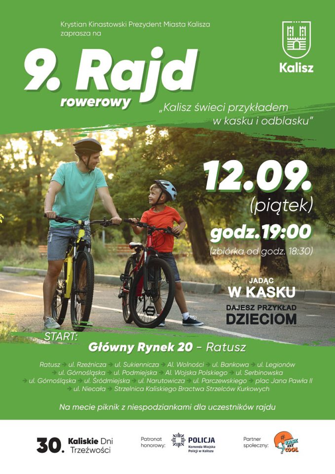 Rajd rowerowy Kalisz