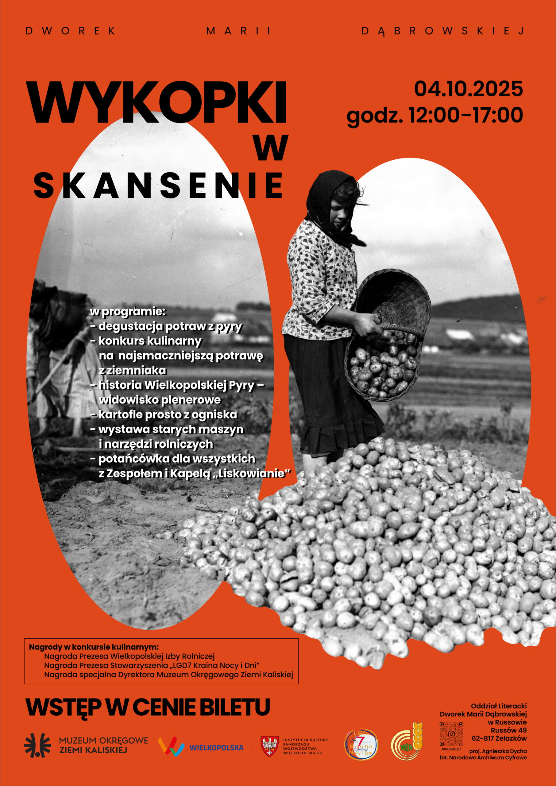 Wykopki w Skansenie Russów 2025