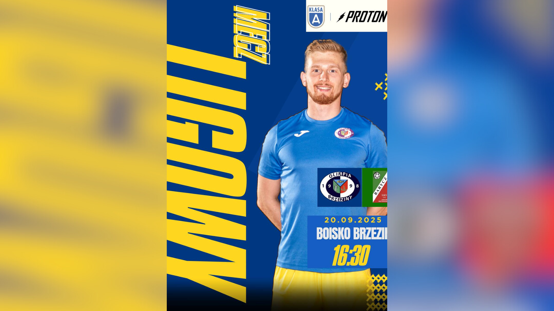 Olimpia Brzeziny mecz