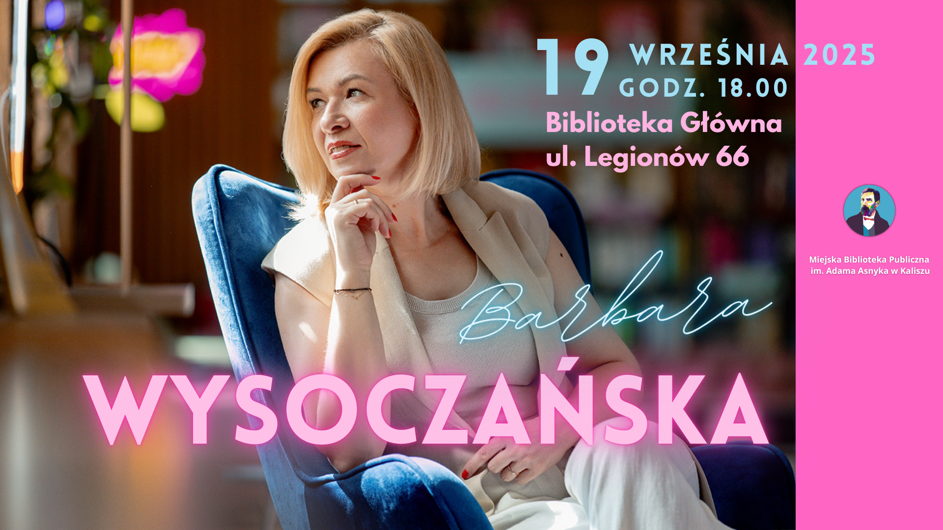 Barbara Wysoczańska spotkanie Kalisz