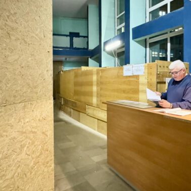 remont holu głównego szpital Kalisz