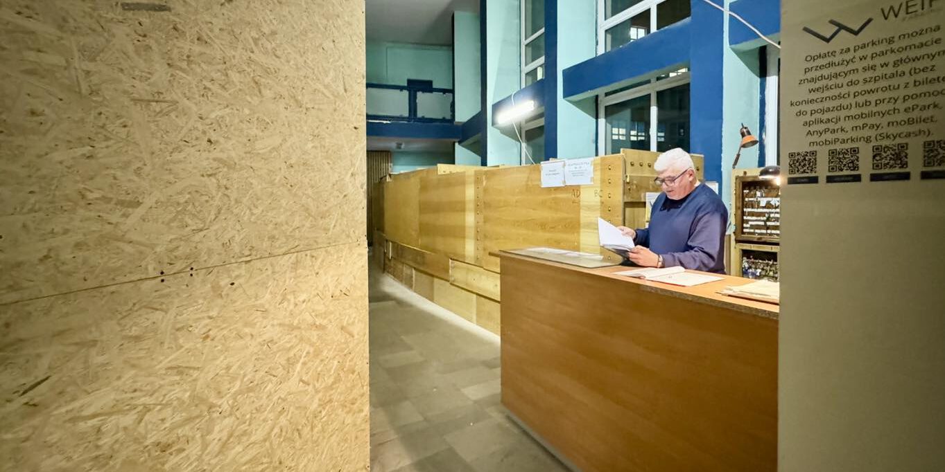 remont holu głównego szpital Kalisz