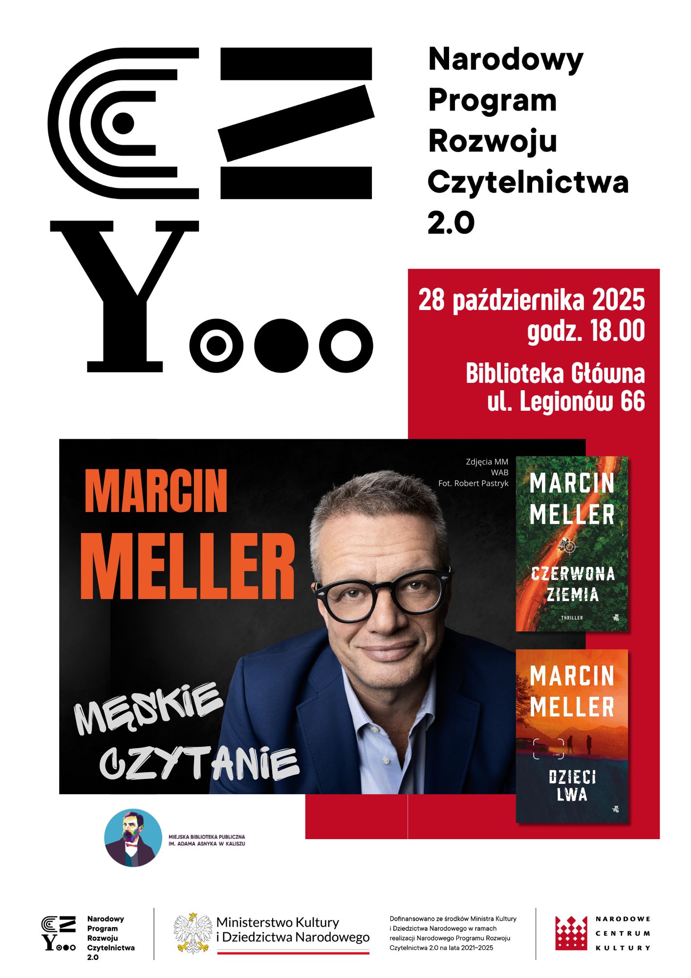 Marcin Meller w kaliskiej bibliotece