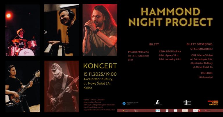 Hammond Night Project zagra w Akceleratorze Kultury