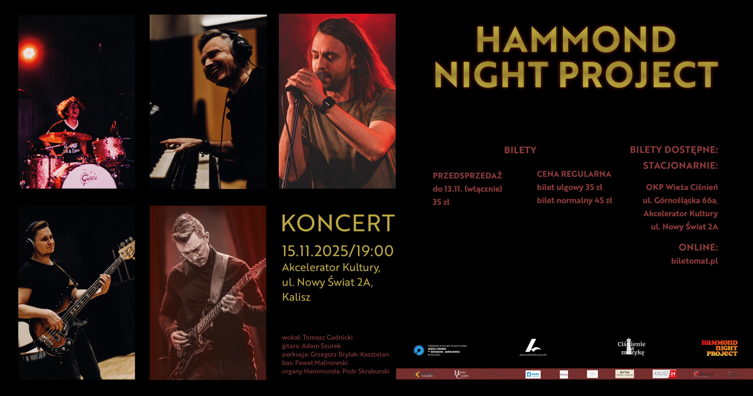Hammond Night Project zagra w Akceleratorze Kultury